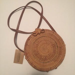 Savanna Hand Woven Crossbody Handbag